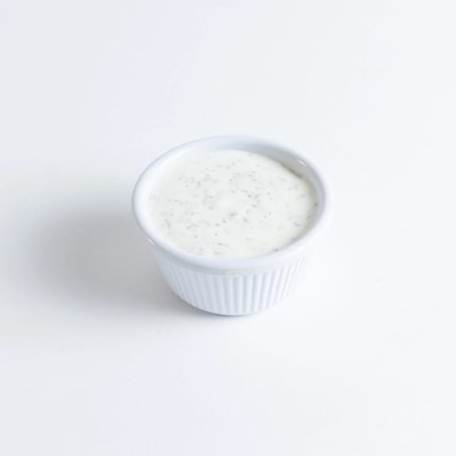 Extra Garlic Sauce or Dressing.
