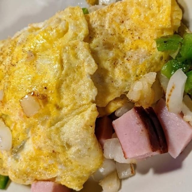 Meat Omelette.